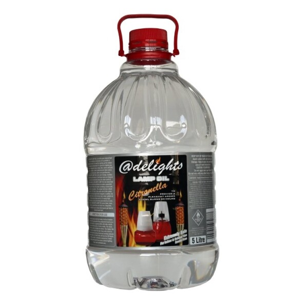 Caprichem - @delights Lamp Oil Clear Citronella 5l 5LT