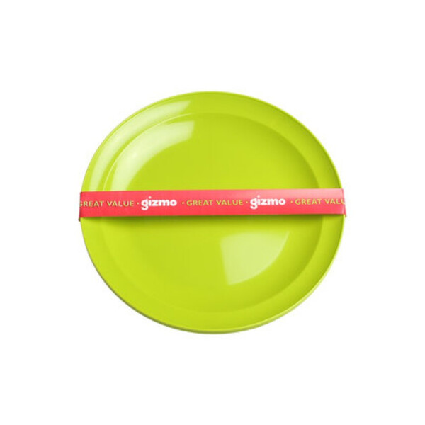 Caprichem products - Small Round Picnic Plate Lime EACH