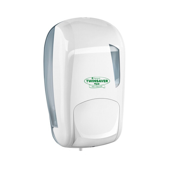 Caprichem products - Twinsaver Manual Soap Dispenser White 1000ml 0758 EACH