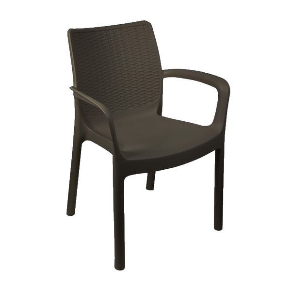 Caprichem products - Evita Arm Chair Graphite