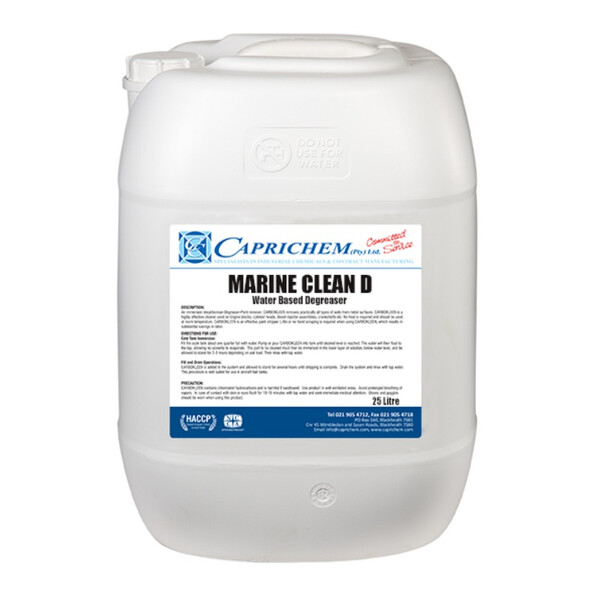 Caprichem products - Marine Clean D 25L