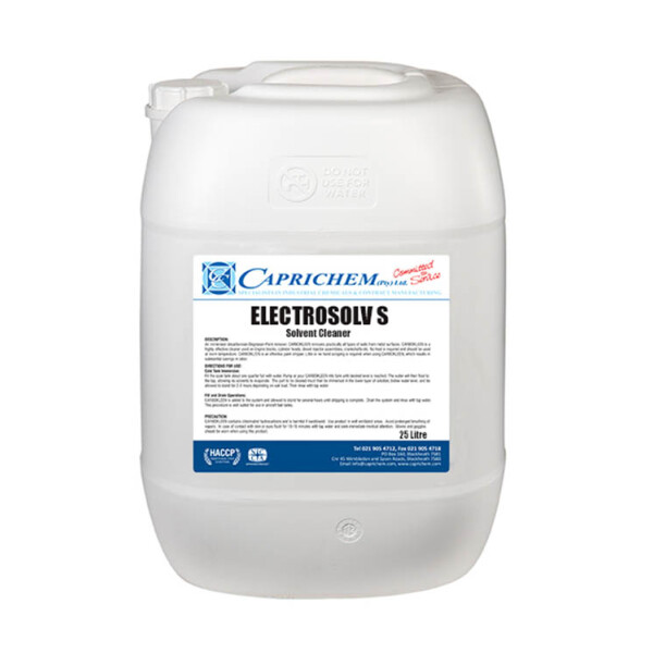 Caprichem - Degrasol Electrosolv S 25L