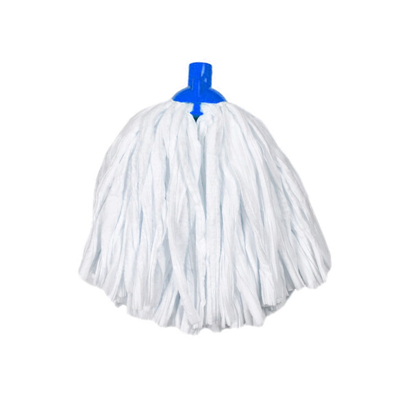 Caprichem products - Hygiene (spunlace) Round Mop Complete (blue) EACH
