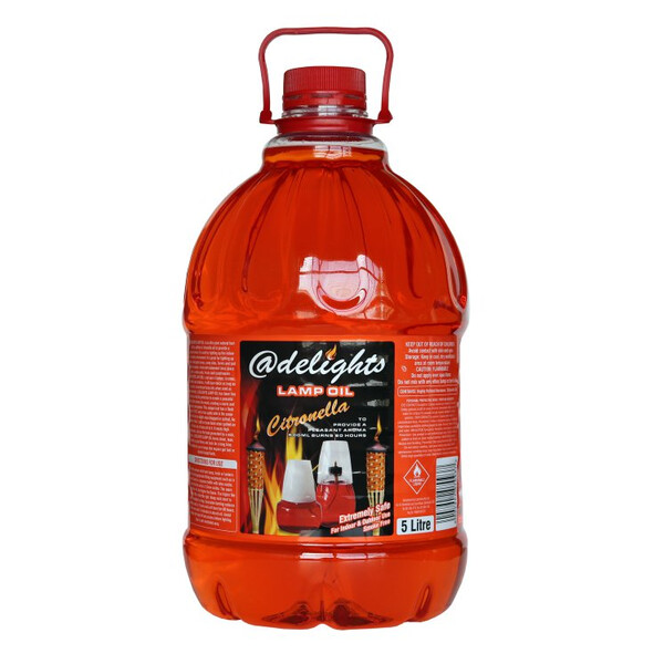 Caprichem products - @delights Lamp Oil Orange Citronella 4x5l