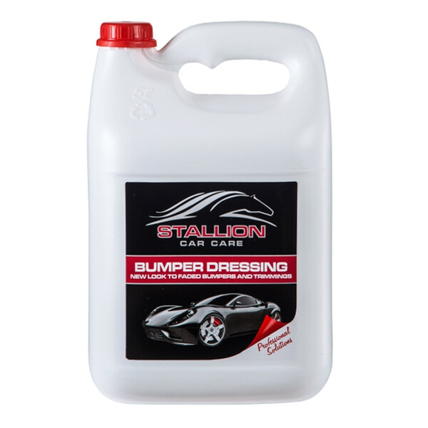 Caprichem products - Stallion Bumper & Trim Dressing Bt70 4x5l