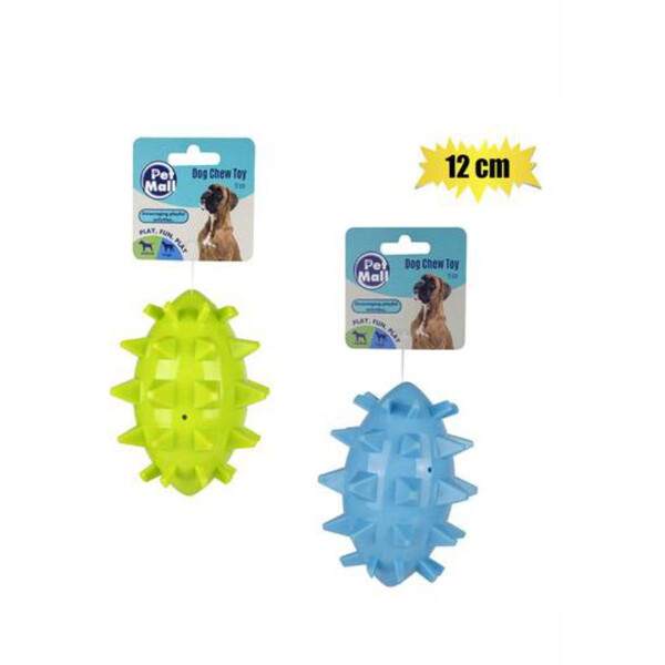 Caprichem products - Pet Dog Toy Ball Tpr Spiked 12cm EACH