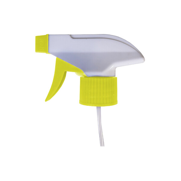 Caprichem products - Spray Trigger Only General - Yellow 270mm Tube EACH