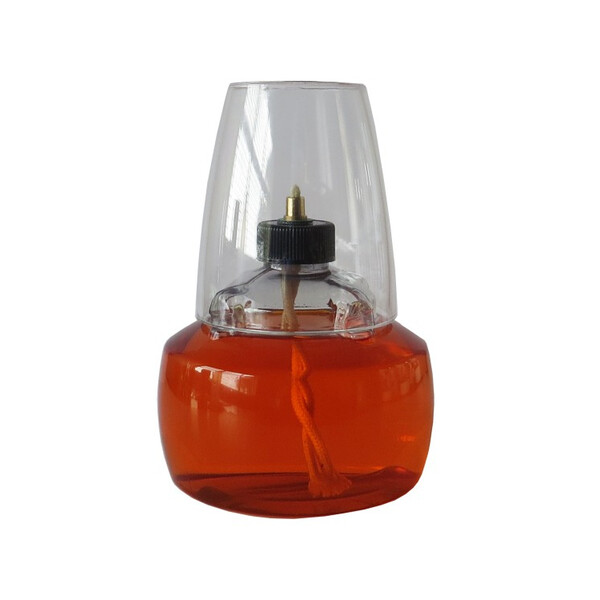 Caprichem products - @delights Short Lamp Orange - Clear Shade 550ML