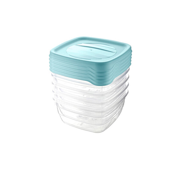 Caprichem products - Square Trend Storage Box 250ml Set Of 5 P/SET