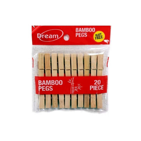 Caprichem products - Bamboo Pegs 20pack P/PACK
