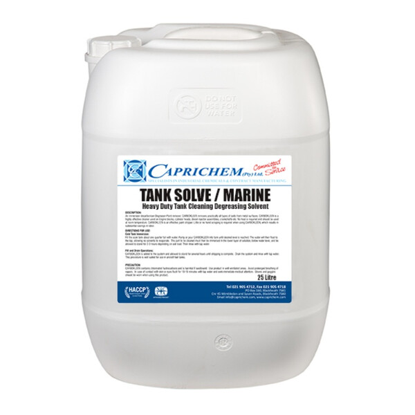 Caprichem products - Tank Solve / Marine 25L