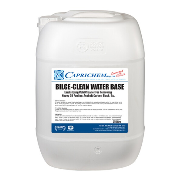 Caprichem products - Bilge-clean Water Base 25L