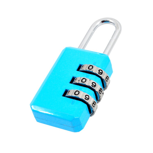 Caprichem products - Combination Lock 25mm 3 Dial Funky EACH