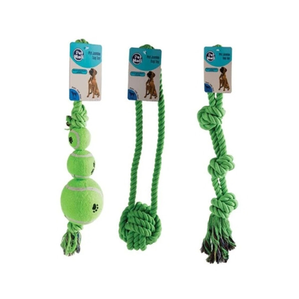 Related Products - Pet Dog Toy Tug Rope Jumbo Assorted EACH