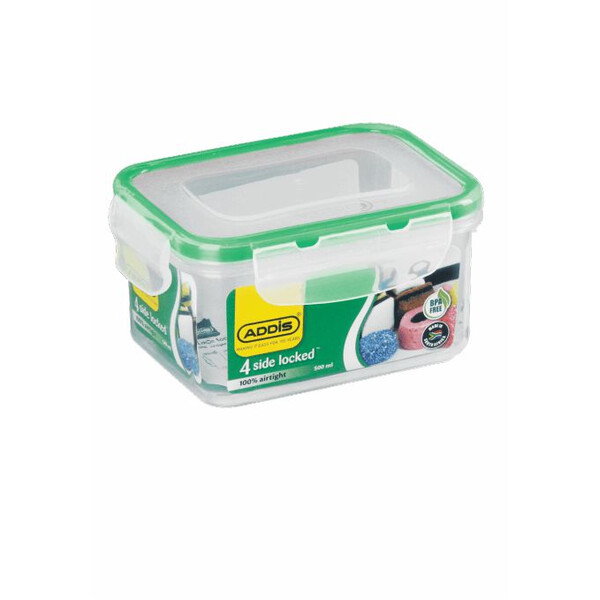 Related Products - Rectangle 4 Side Locked - 500ml # EACH