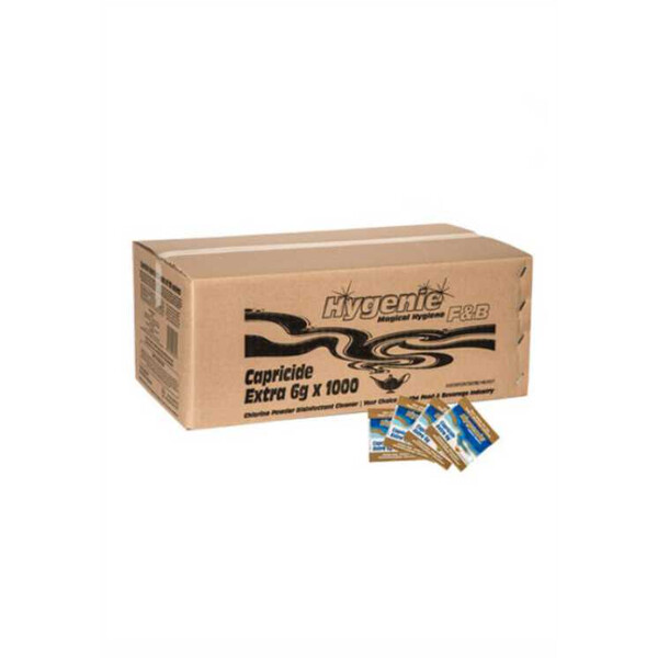 Caprichem products - Hygenie Capricide Extra 1000 X 3 Grams Nrcs Reg 1000X3G