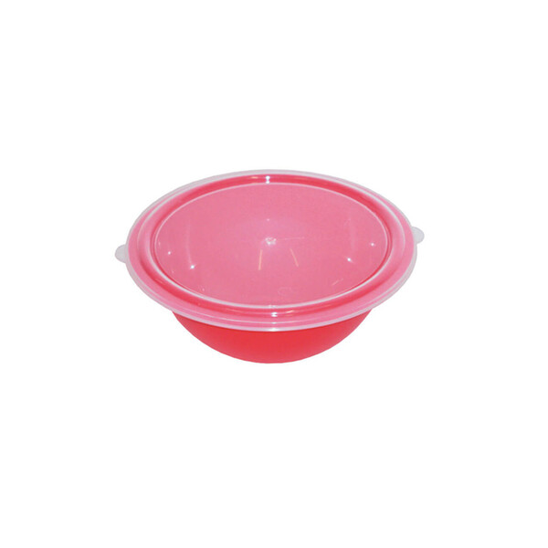 Caprichem products - Bowl 3.5l And Lid Red EACH
