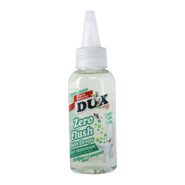 Caprichem products - Dux Zero Flush Toilet Drops Lemon Grass 12x100ml