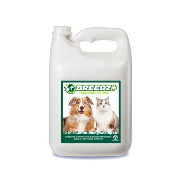 Caprichem - Breedz 2-in-1 Conditioning Shampoo Adult Dogs Cats 4X5L