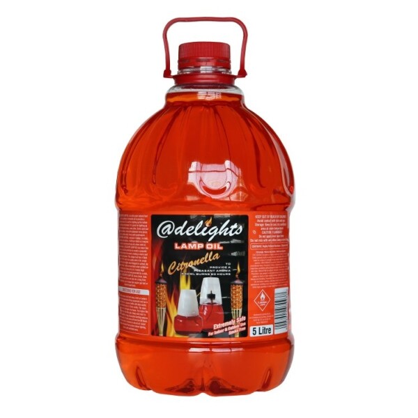 Caprichem - @delights Lamp Oil Orange Citronella 5l 5LT