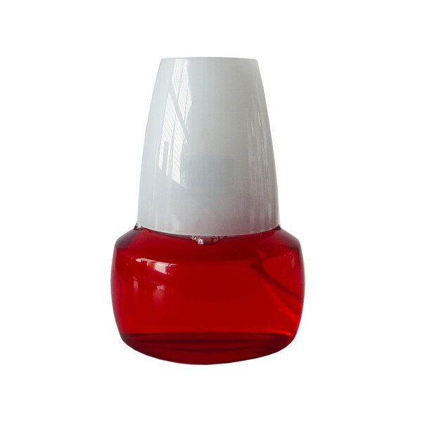 Caprichem products - @delights Short Lamp Red - White Shade 550ML