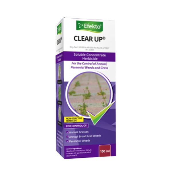 Caprichem products - Clear Up Weed And Grass Killer - 100ml