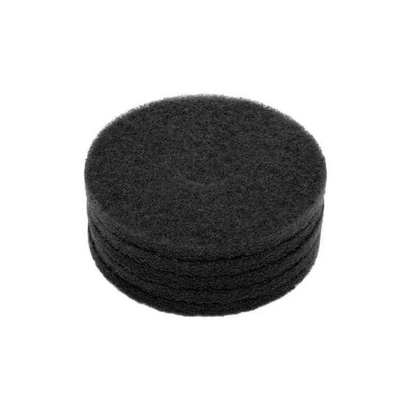 Caprichem products - Black Stripping Pads / 450mm X 5 Pads P/PACK