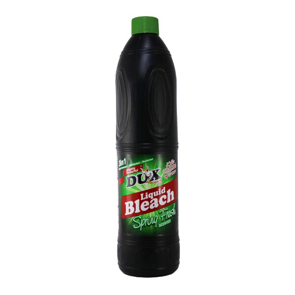 Caprichem products - Dux Spring Fresh Liquid Bleach 20x750ml Black