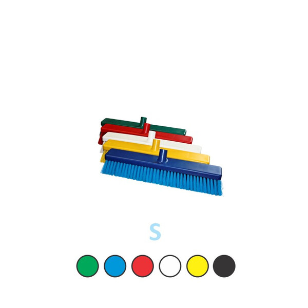 Related Products - 450mm V-line Hygiene Broom Head - Soft - Black EACH