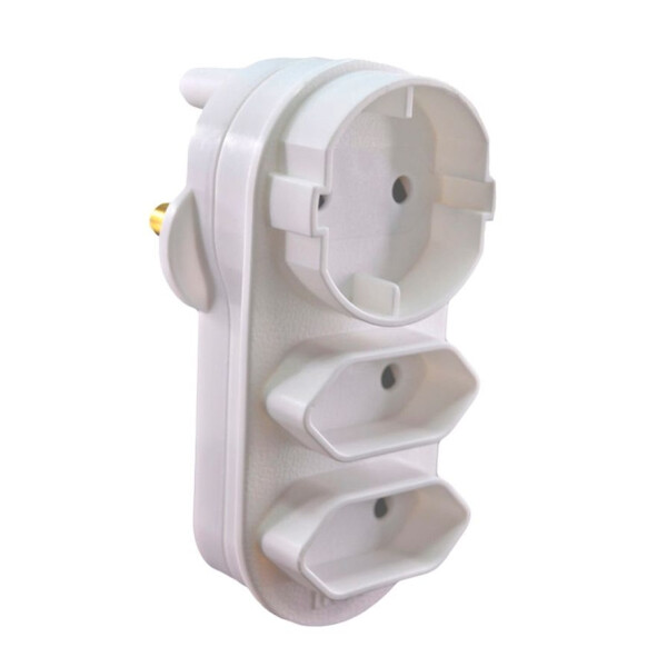 Caprichem products - Zak Adaptor 2xeuro 1x Shuko EACH