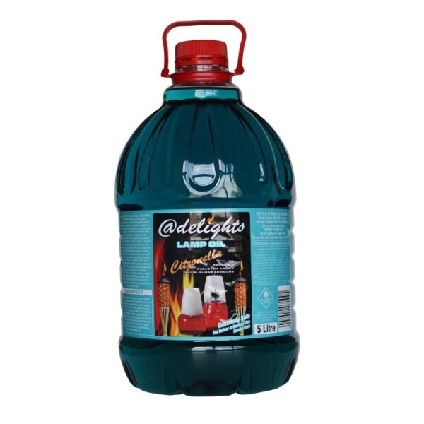 Caprichem - @delights Lamp Oil Turquoise Citronella 5l
