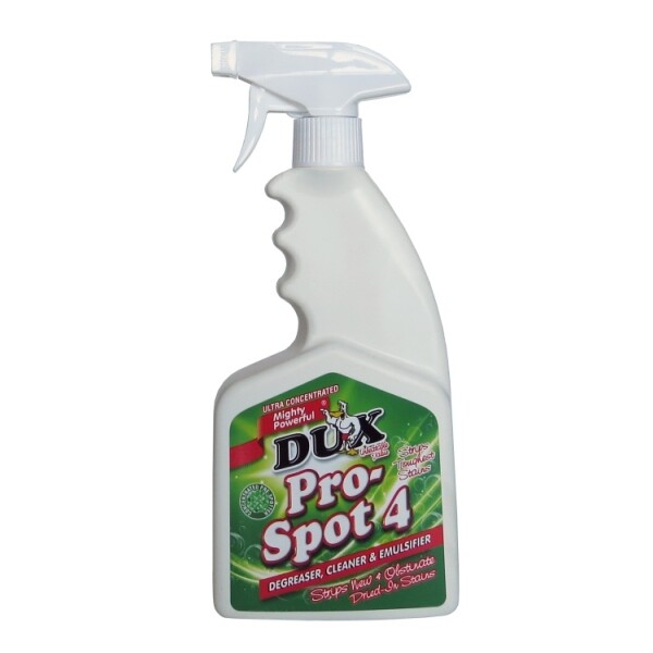 Caprichem - Dux Pro-spot 4 Degreaser Cleaner & Emulsifier 12x 12X500ML