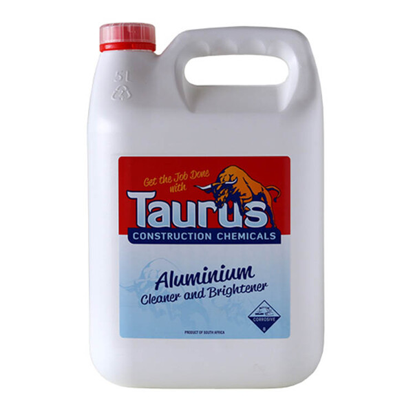 Caprichem products - Taurus Aluminium Cleaner And Brightener 4x5l
