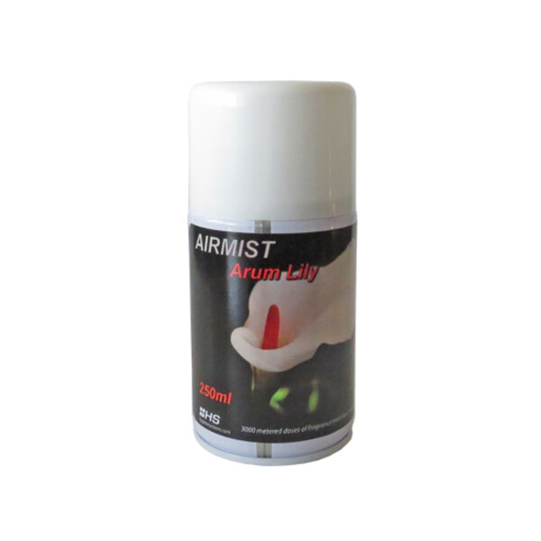 Caprichem products - Airmist Refill Aerosols - Arum Lily 250ml EACH