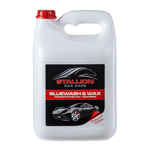 Caprichem products - Stallion Bluewash & Wax 4x5l