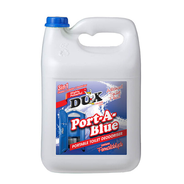 Caprichem products - Dux Port-a-blue 5L