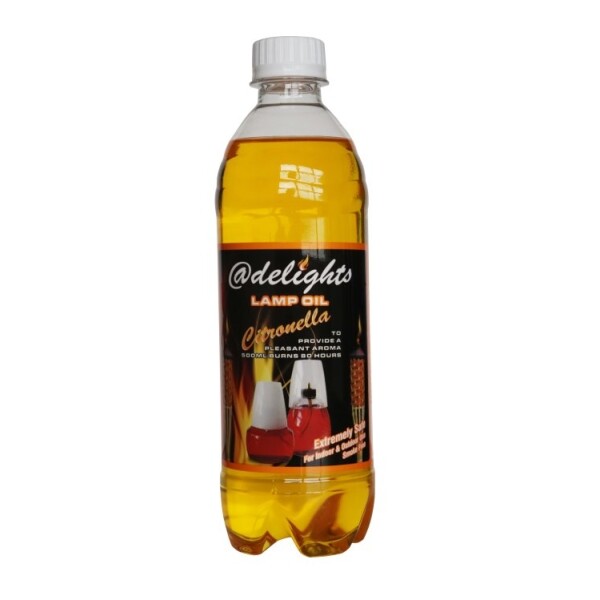 Caprichem - @delights Lamp Oil Yellow Citronella 12x500ml