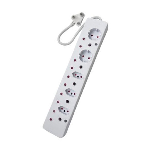 Caprichem products - Zak Multiplug 5x16a 3xeuro 2xshuko EACH