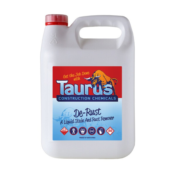 Caprichem products - Taurus De-rust 5L
