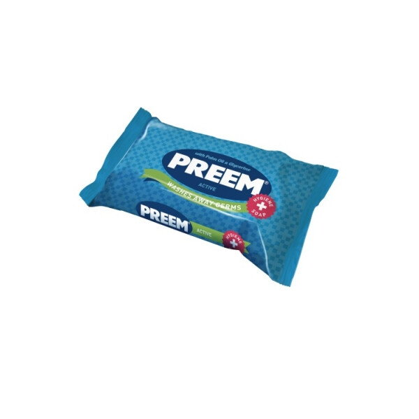 Caprichem products - Preem Hygiene Soap Active 12 X 175g Per Pack P/PACK