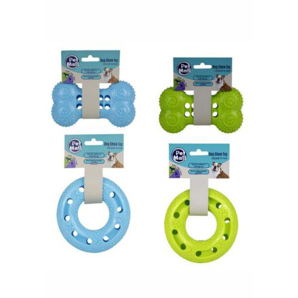 Caprichem products - Pet Dog Toy Bone/ring Tpr For Treats EACH