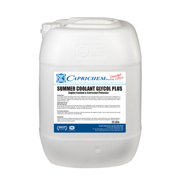 Caprichem - Degrasol Summer Coolant Glycol Plus 25L