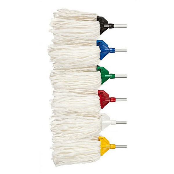 Caprichem products - Hygiene (spunlace) Fan Mop Head (yellow) EACH
