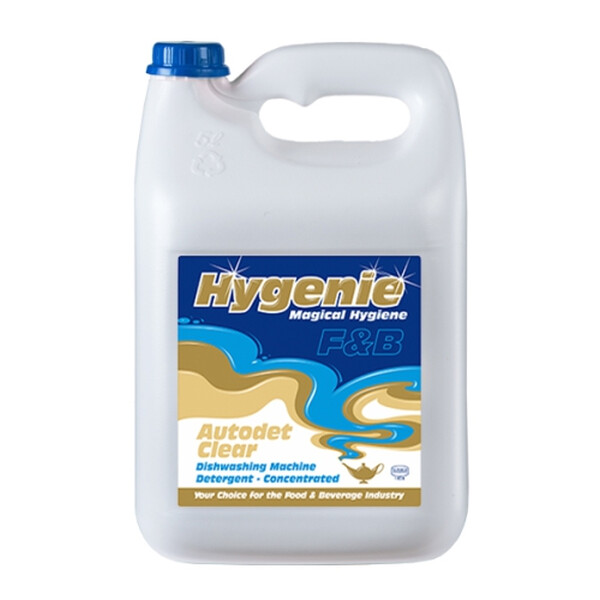 Caprichem products - Hygenie Autodet Clear Sans 1828 4x5l