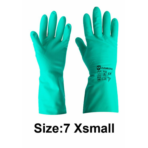 Caprichem products - Green Nitrile Glove - Extra Small P/PAIR