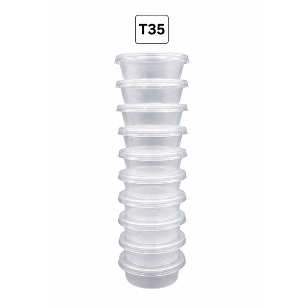 Related Products - Plastic Cup With Snap On Lid - 10 X 35ml P/PACK