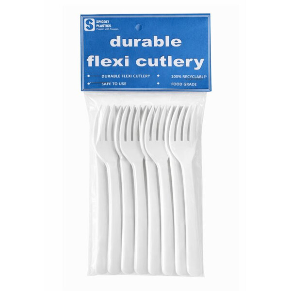 Related Products - Plastic Fork White 10 Pack EACH