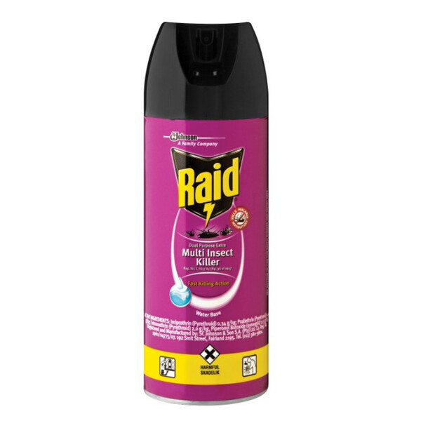 Caprichem products - Raid Insect Killer Dual Purpose 6x300ml