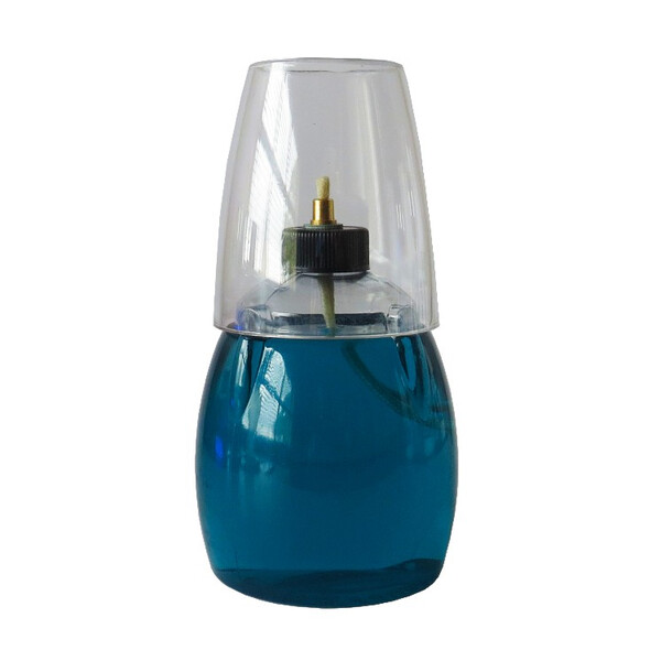 Related Products - @delights Tall Lamp Turquoise - Clear Shade 550ML