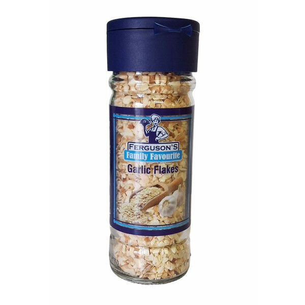 Caprichem products - Ferguson's Family Favourite Garlic Flakes 6x60g
